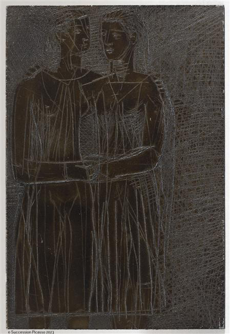 Le Couple: deux danseuses_0