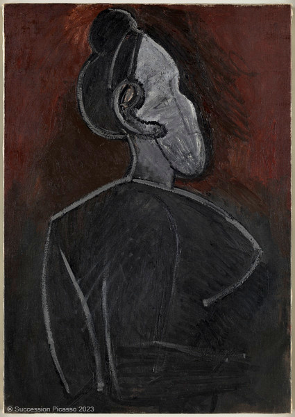 Femme nue de trois quarts dos, Pablo Picasso, 1907