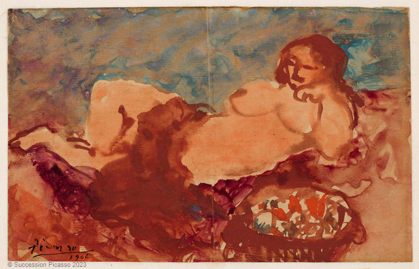 Femme nue couchée_0