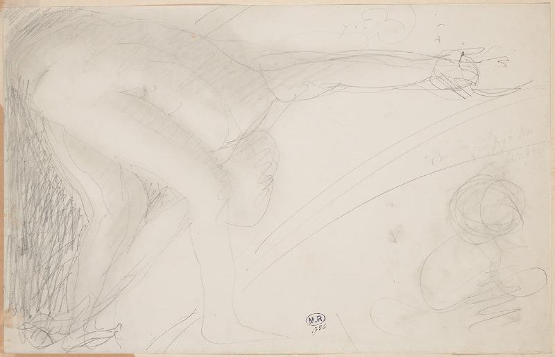L'arc-en-ciel déployé par les anges, Auguste Rodin, 1917 avant