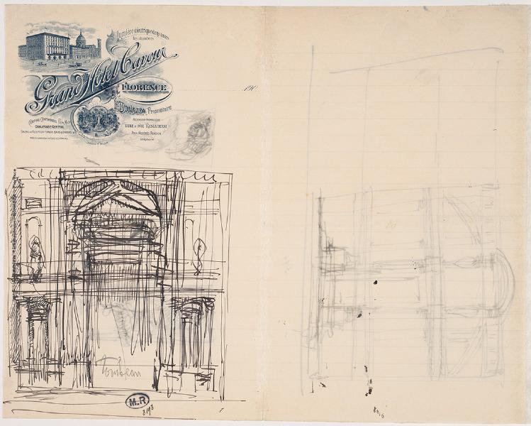 Tombeau, Auguste Rodin, 1917 avant