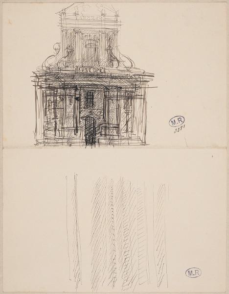 Façade de la chapelle du château de Champigny-sur-Veude ? (Indre-et-Loire)_0