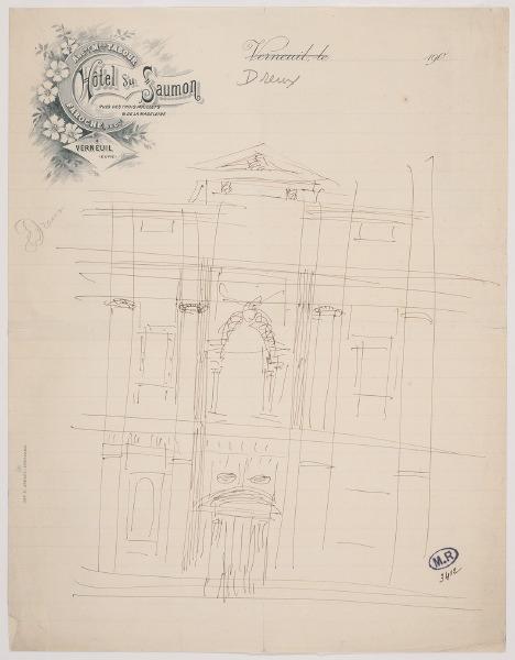 Façade de l'église Saint-Pierre à Dreux (Eure-et-Loir)_0