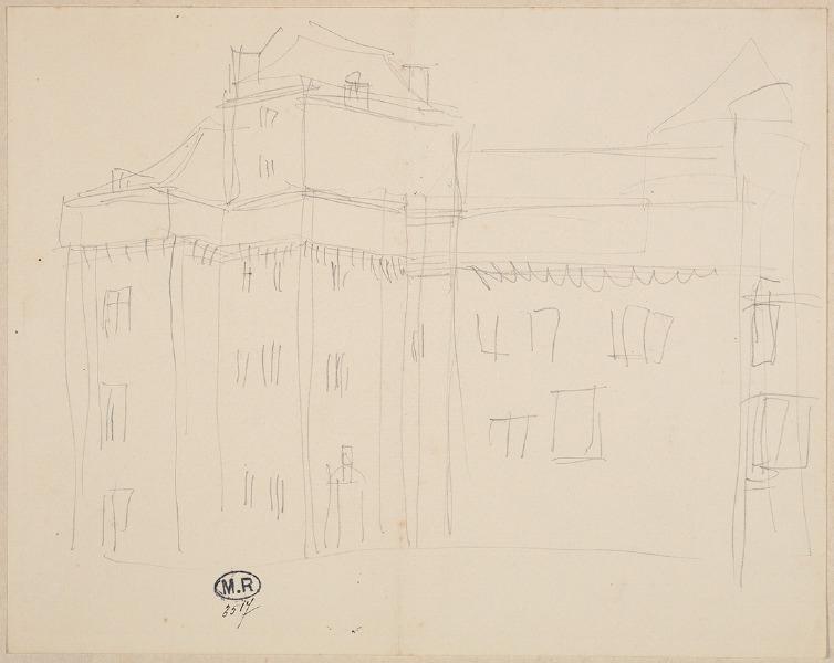Façade du château de Montrozier (Aveyron)_0
