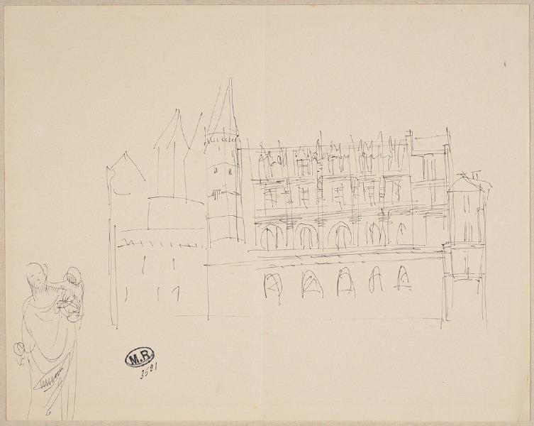 Façade du château d'Amboise (Indre-et-Loire)_0