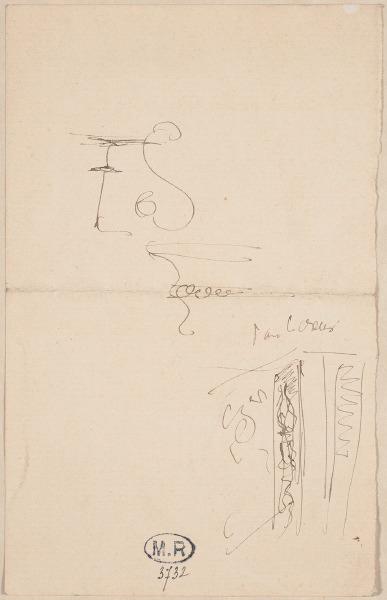 Motif architectural, Auguste Rodin, 1917 avant