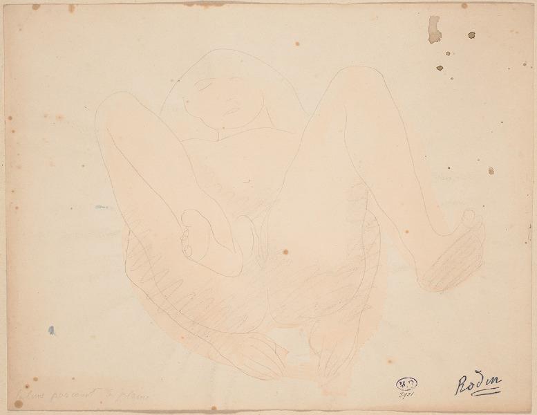 La lune parcourt la plaine, Auguste Rodin, 1917 avant