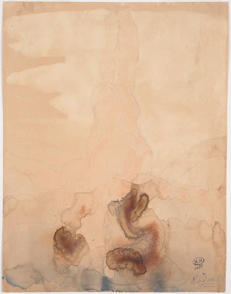 Rocher, Auguste Rodin, 1917 avant