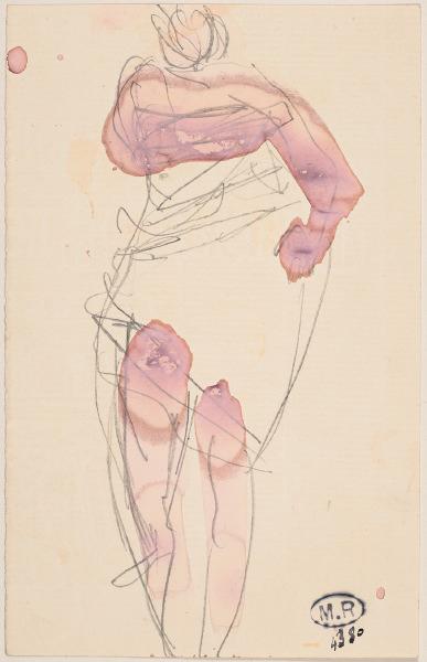 Femme en chemise, Auguste Rodin, 1890 vers