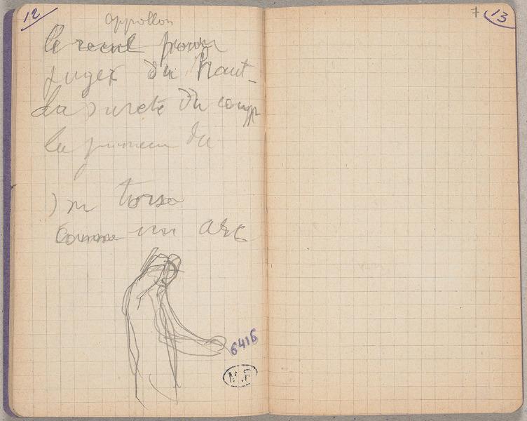 Apollon, Auguste Rodin, 1912 vers