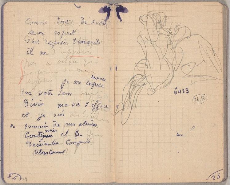 Femme nue allongée de profil vers la gauche vu par la croupe d'après La nuit de Michel-Ange de la chapelle des Médicis à Florence ?_0