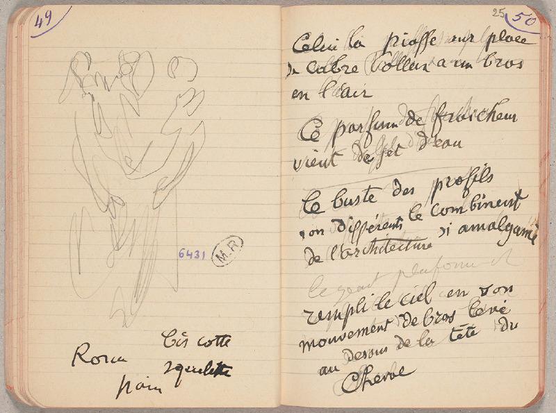 Ascension de personnages ?, Auguste Rodin, 1914 vers