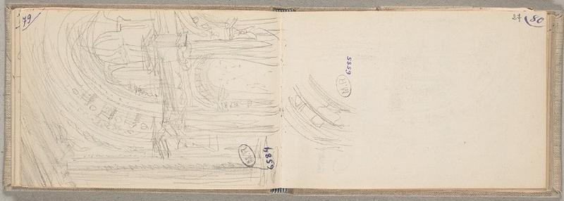 Détails de voussures, Auguste Rodin, 1909 entre,1913 et