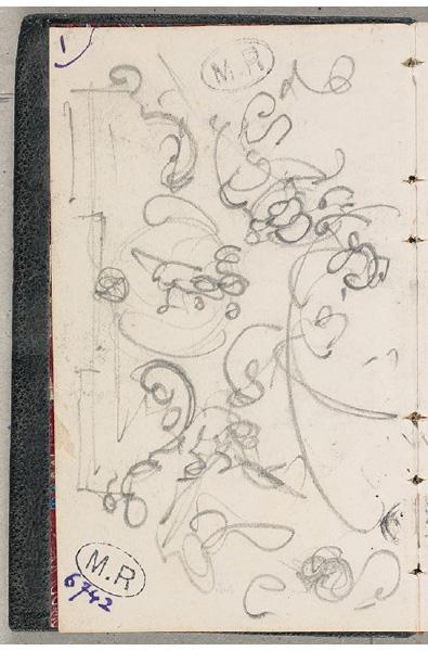 Rinceaux avec personnage_0