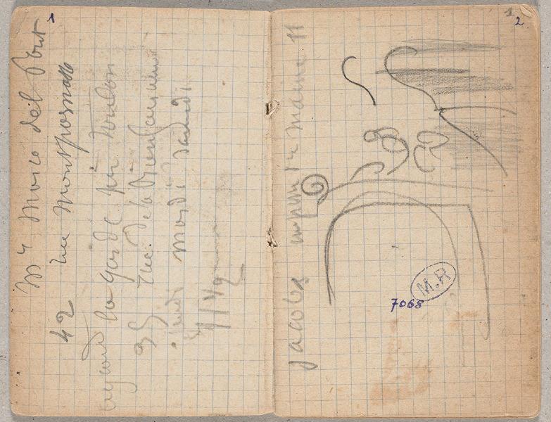 Motifs floraux, Auguste Rodin, 1917 avant