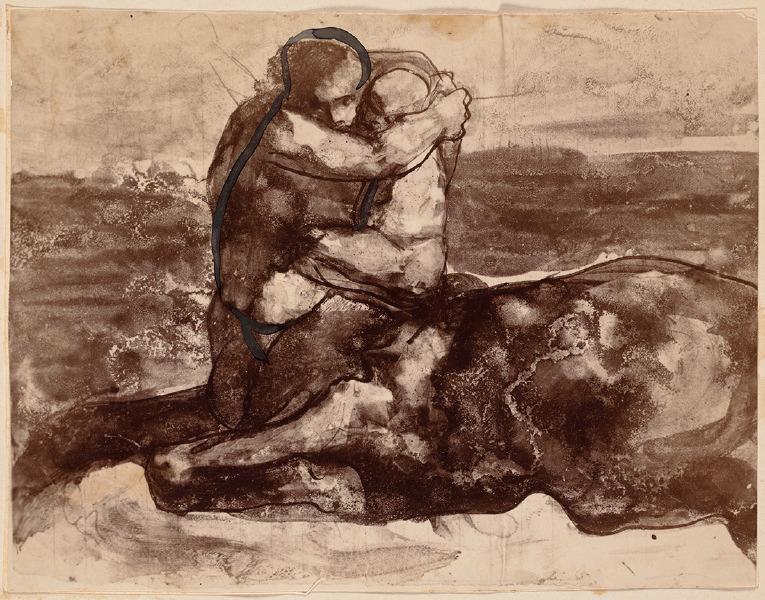 Centauresse et enfant_0