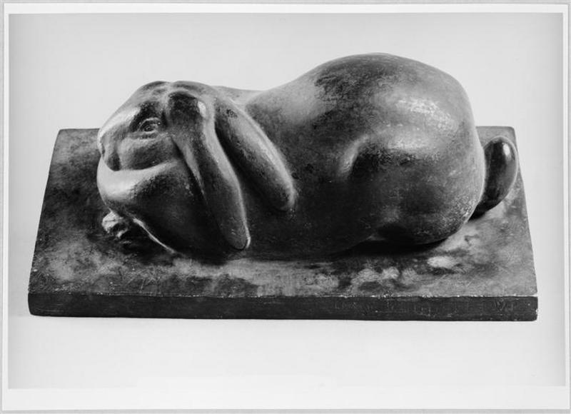 lapin couché, Джейн Пупеле, 1905