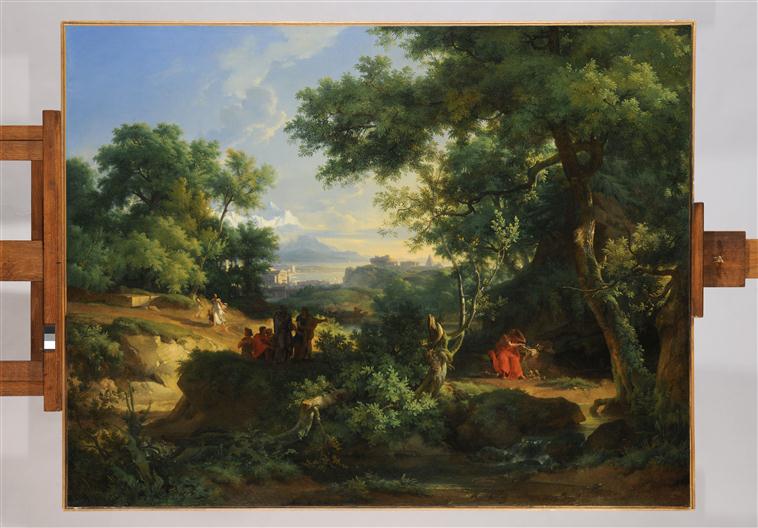Démocrite et les Abdéritains, Achille-Etna Michallon, 1817