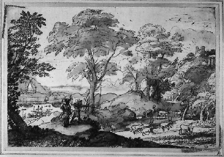 La chasse d'Enée, Claude Lorrain, 1679