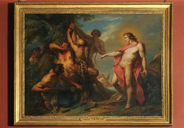 Marsyas écorché par ordre d'Apollon_0