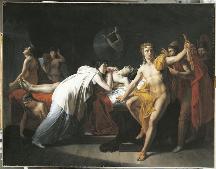 Briséis pleurant Patrocle_0