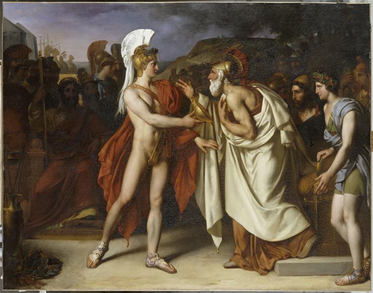 Achille donnant à Nestor le prix de la sagesse_0