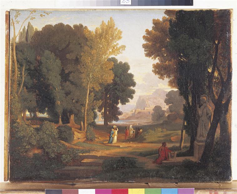 Ulysse et Nausicaa, Jean-Achille Benouville, 1845