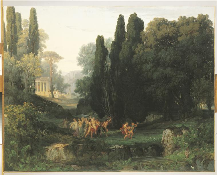 La marche de Silène, Paul Albert Girard, 1861