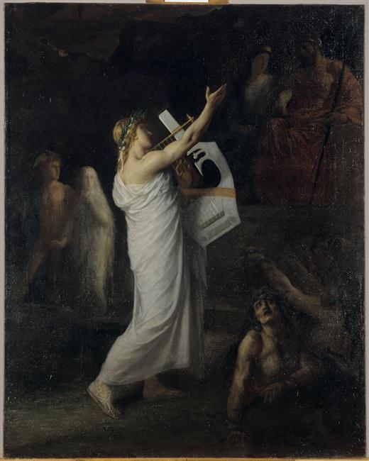 Orphée descendu aux Enfers demander Eurydice_0