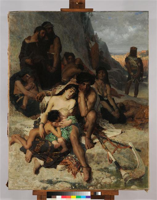 La captivité des Juifs à Babylone, Aimé Morot, 1873