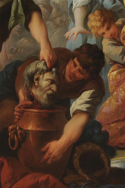 Thomyris, reine des Massagètes fait plonger la tête de Cyrus dans un vase plein de sang_1