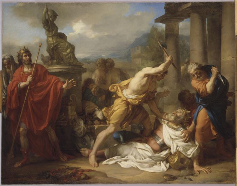 Mort de Tatius, Etienne Barthélemy Garnier, 1788