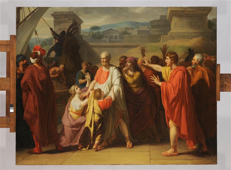 Régulus retourne à Carthage, Charles Thevenin, 1791