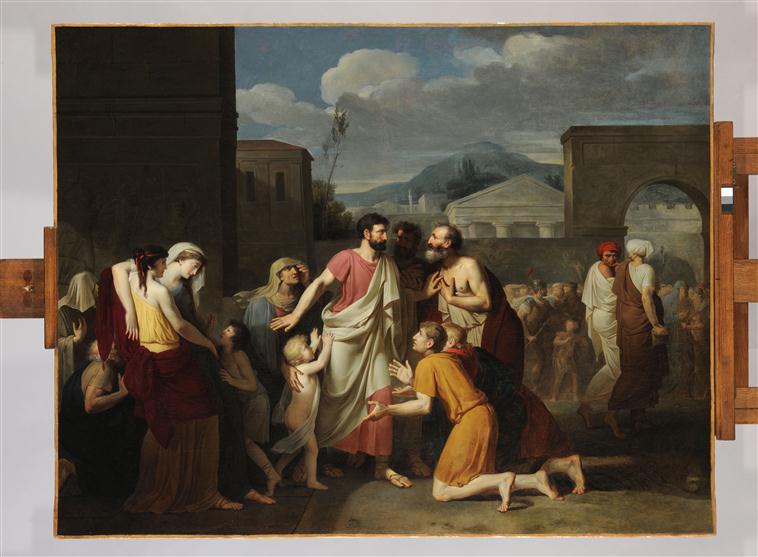 Régulus retourne à Carthage, Louis Lafitte, 1791