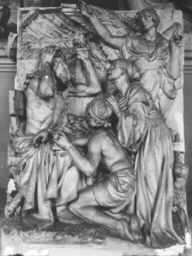 Le jeune Tobie rendant à la vue à son père_0