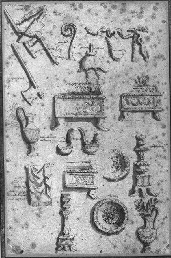 Divers instruments de sacrifice antiques_0