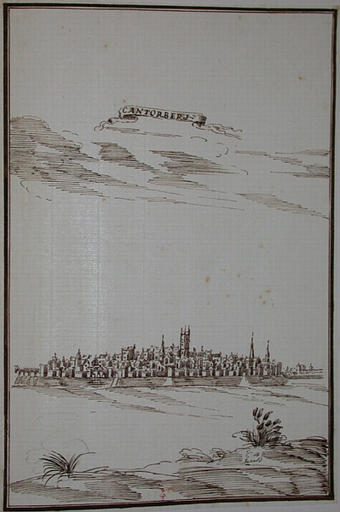 Vues de plusieurs villes en Europe : Canterbury_0