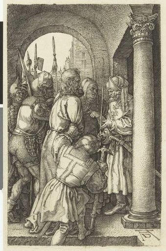 La Passion sur cuivre : Le Christ devant Pilate_0