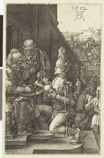 La Passion sur cuivre : Pilate se lavant les mains_0