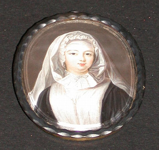 Louise-Françoise de Bourbon, dite Mlle de Nantes, princesse de Bourbon-Condé (1673-1743) en habit de deuil_0