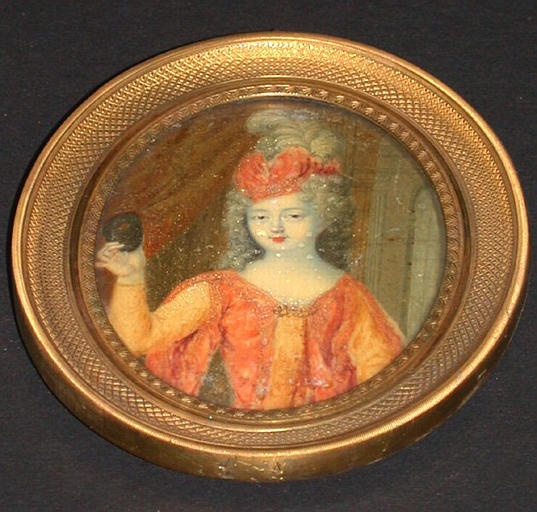 Louise-Elisabeth de Bourbon-Condé (1693-1775), Mademoiselle de Bourbon, princesse de Conti, fille de Louis III, en tenue de carnaval_0