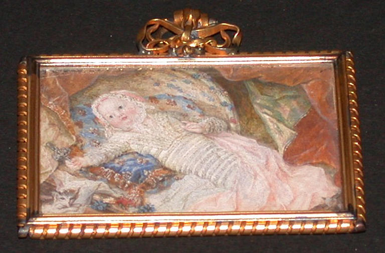 Louis-Antoine de Bourbon, duc d'Enghien (1772-1804), au berceau_0