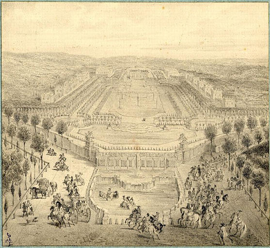 Vue perspective du château de Marly en 1724_0