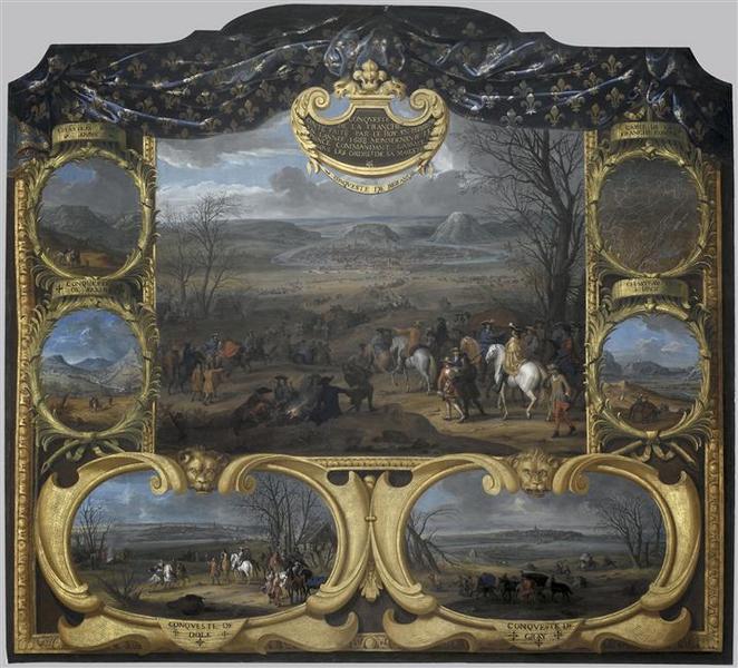 Vue du château de Vincennes prise dans un des fossés au moment de l'exhumation du corps du duc d'Enghien, 20 mars 1816_0