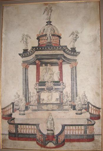 PROJET DE MONUMENT FUNERAIRE POUR HENRI IV, 1614, François le Jeune Porbus, 1614