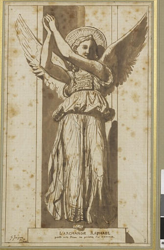 L'archange Raphaël porte vers Dieu les prières des hommes_0