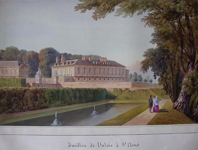 Le château de Saint-Cloud, pavillon de Valois_0