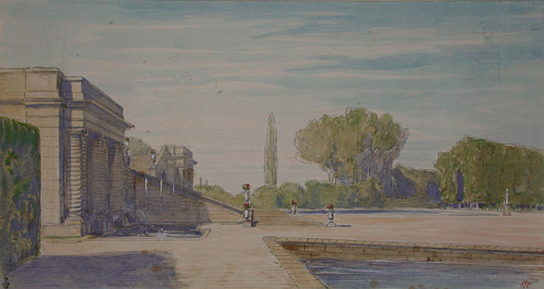 Le Grand Degré de Chantilly, Auguste Anastasi, 19e siècle