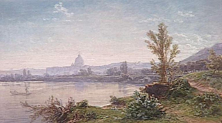 Le Tibre, Saint-Pierre et le Vatican_0