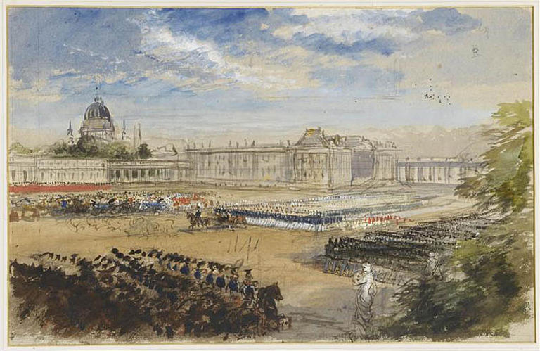 Revue à Potsdam, 1856_0